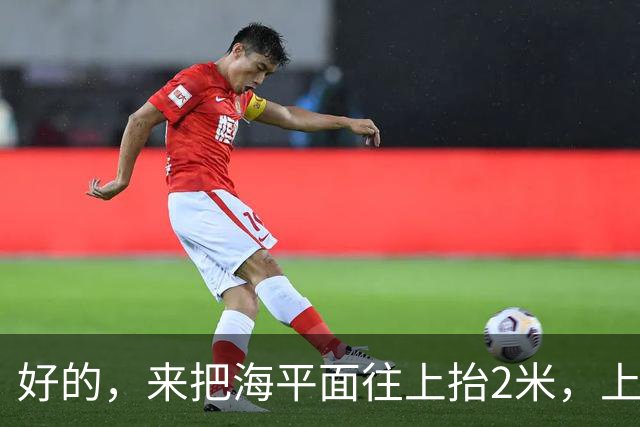 好的，来把海平面往上抬2米，上海人你们自己掂量掂量后果吧
